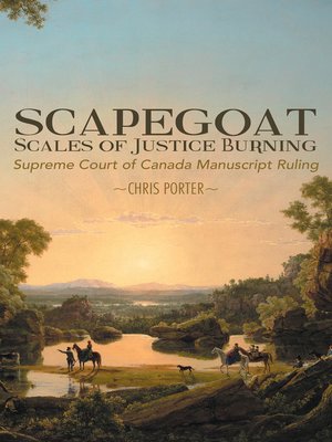 cover image of Scapegoat--Scales of Justice Burning